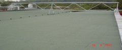 izolace ploché střechy + korvení hromosvodu