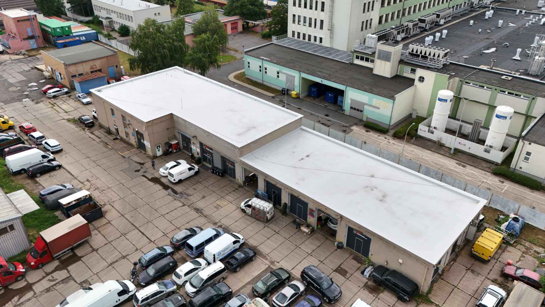 PVC Hydroizolace ploché střechy Praha