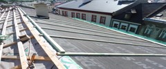 provádění rekonstrukce střechy